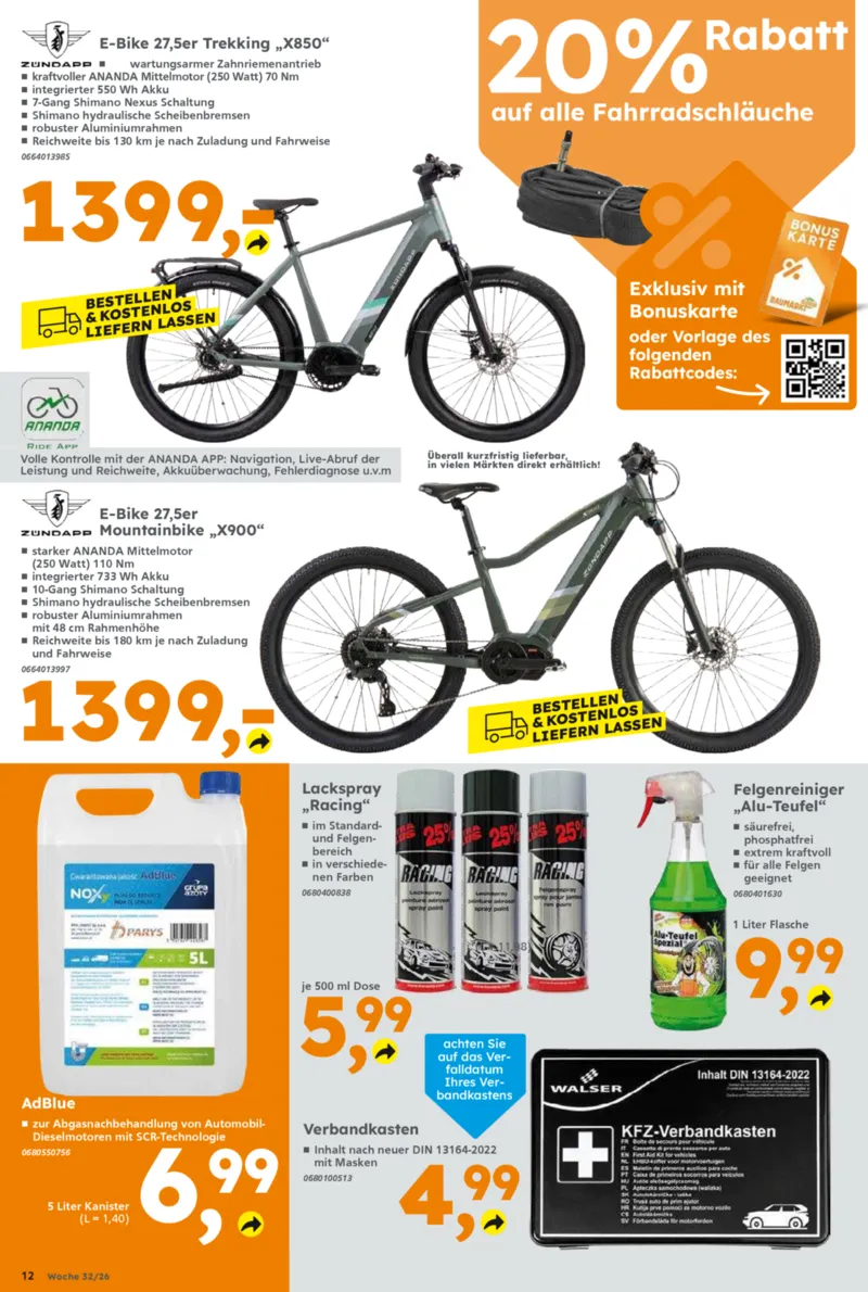 Globus Baumarkt Prospekt vom 03.08.2026, Seite 12