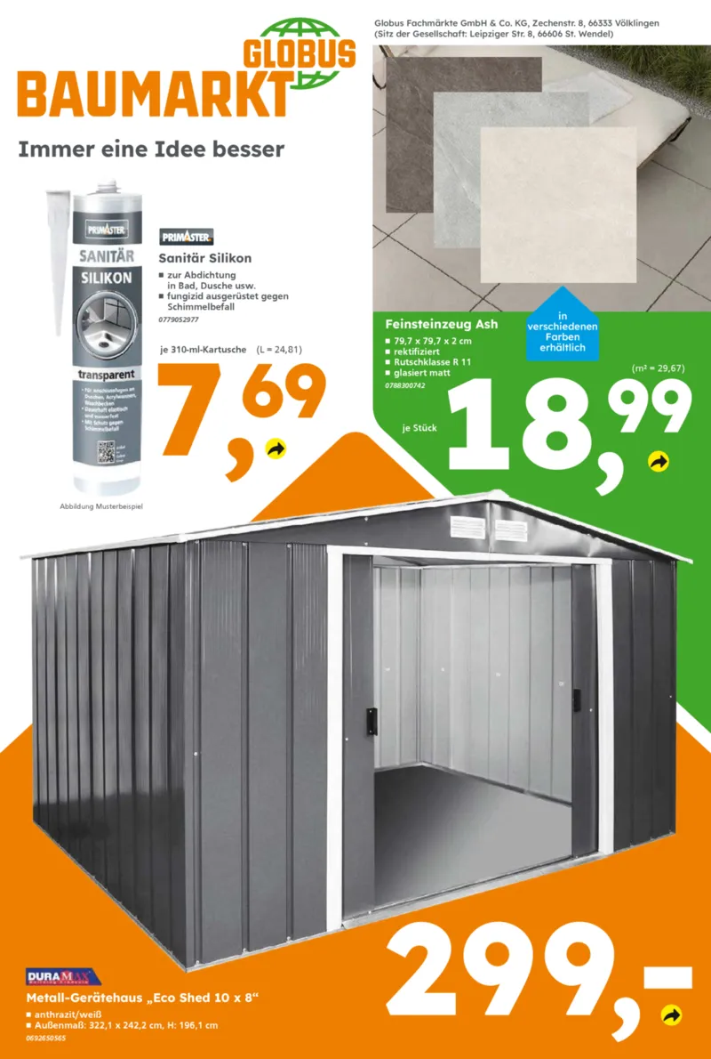 Globus Baumarkt Prospekt vom 10.08.2026, Seite 12