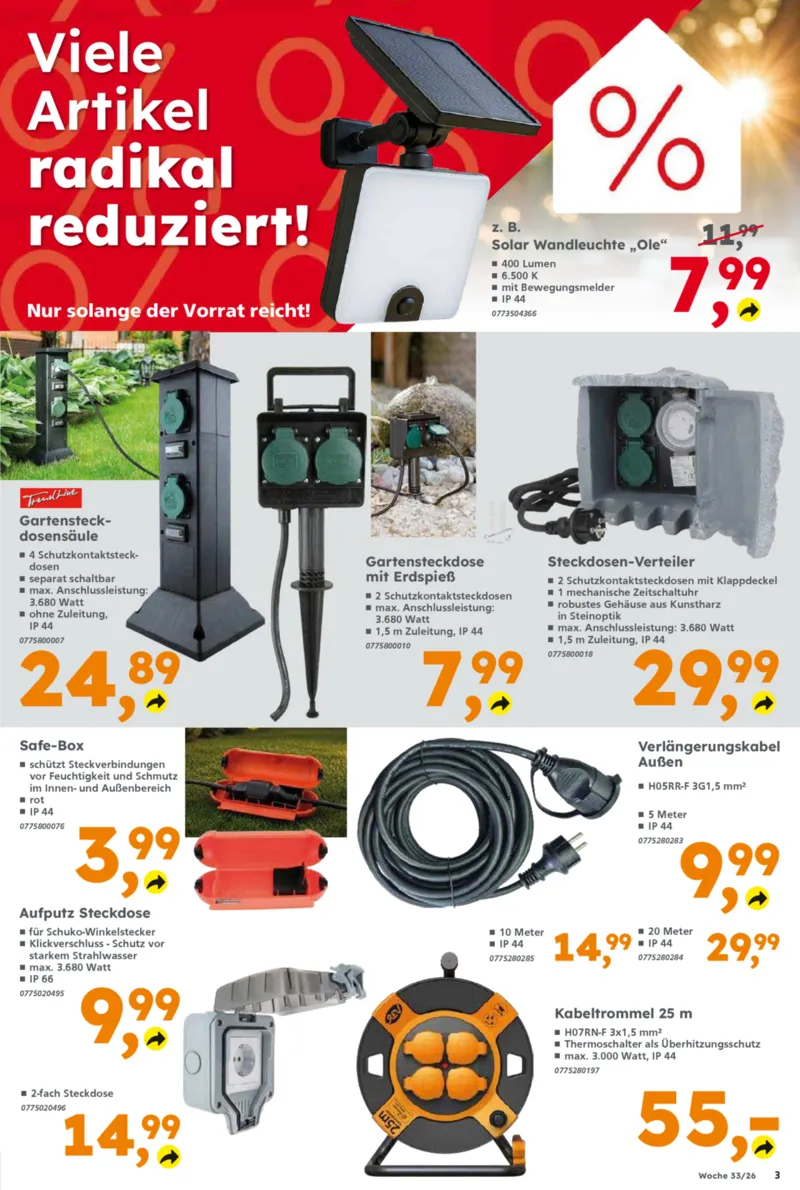Globus Baumarkt Prospekt vom 10.08.2026, Seite 3