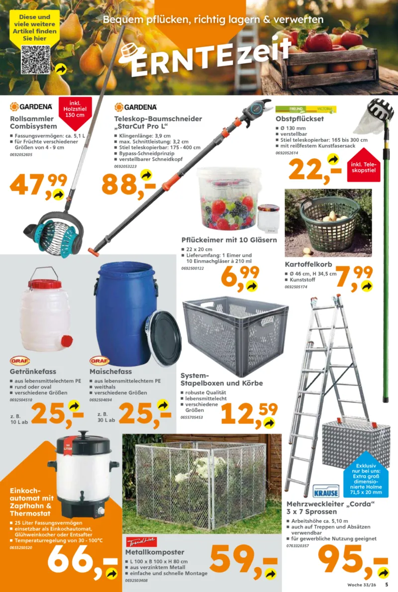 Globus Baumarkt Prospekt vom 10.08.2026, Seite 5