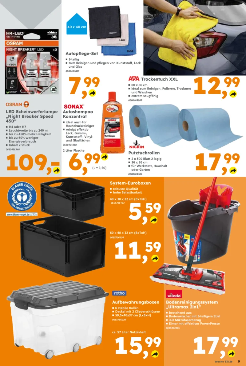 Globus Baumarkt Prospekt vom 10.08.2026, Seite 9