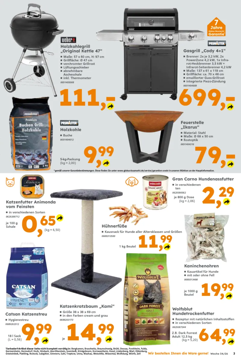 Globus Baumarkt Prospekt vom 17.08.2026, Seite 3