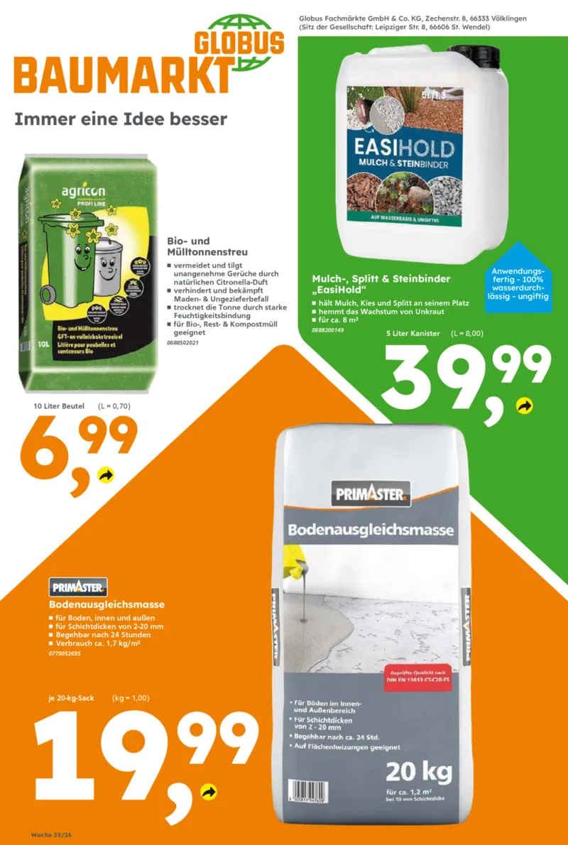 Globus Baumarkt Prospekt vom 24.08.2026, Seite 12