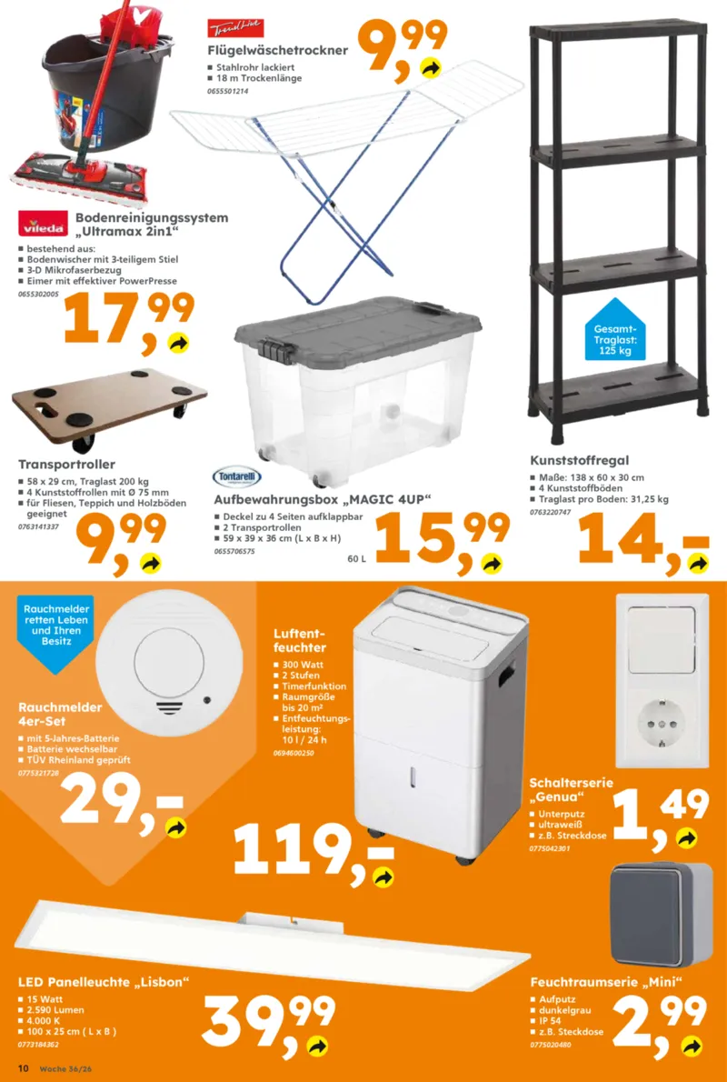 Globus Baumarkt Prospekt vom 31.08.2026, Seite 10