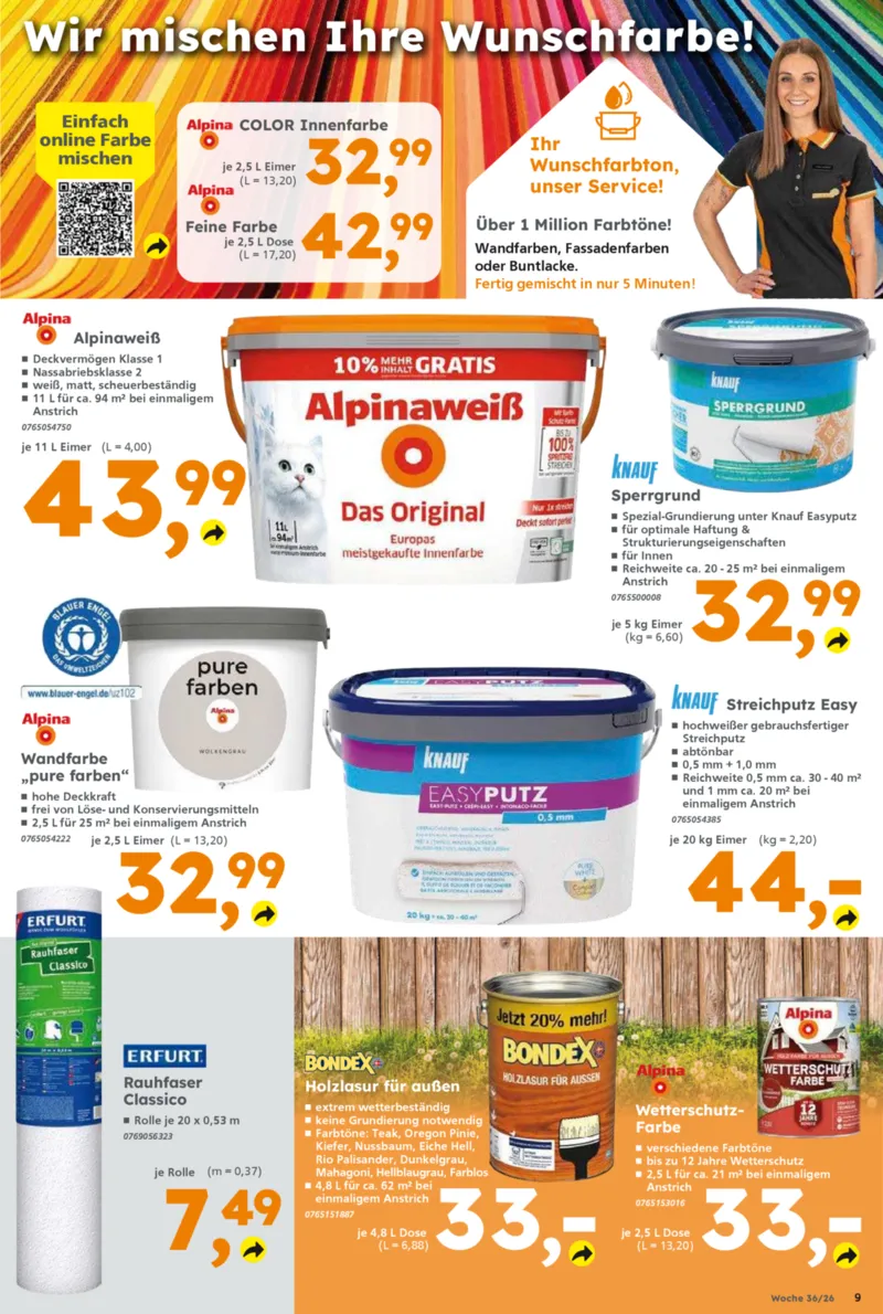 Globus Baumarkt Prospekt vom 31.08.2026, Seite 9