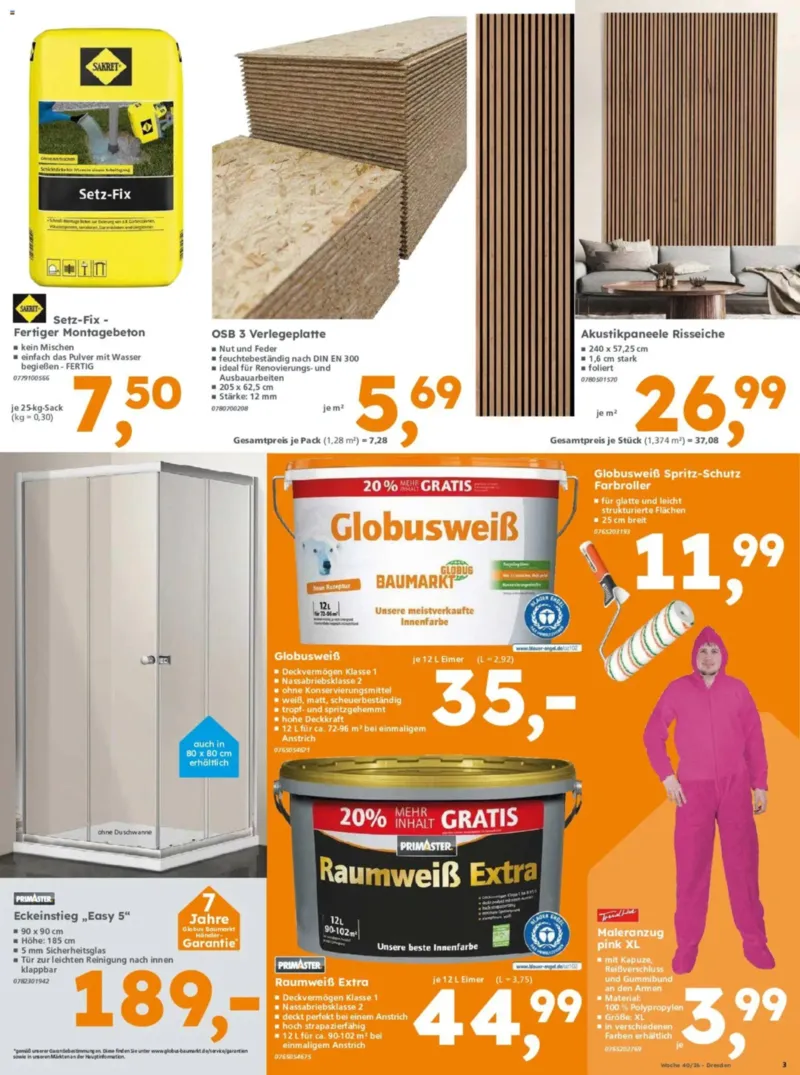 Globus Baumarkt Prospekt vom 28.09.2026, Seite 3