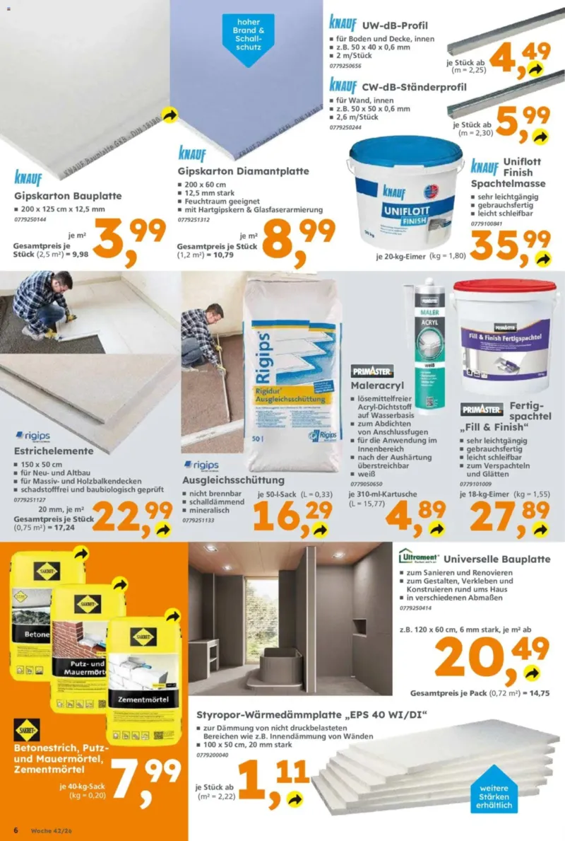 Globus Baumarkt Prospekt vom 12.10.2026, Seite 6