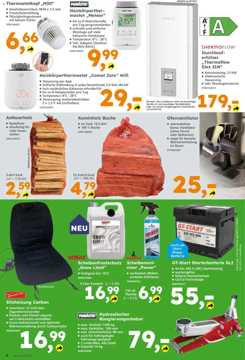 Globus Baumarkt Prospekt vom 12.10.2026, Seite 8