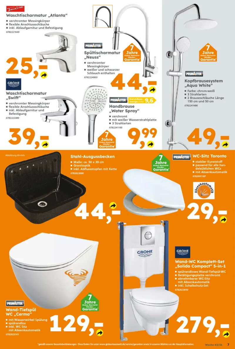Globus Baumarkt Prospekt vom 19.10.2026, Seite 7