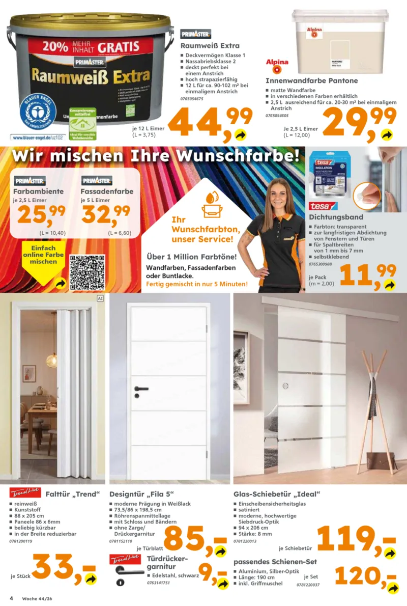 Globus Baumarkt Prospekt vom 26.10.2026, Seite 4