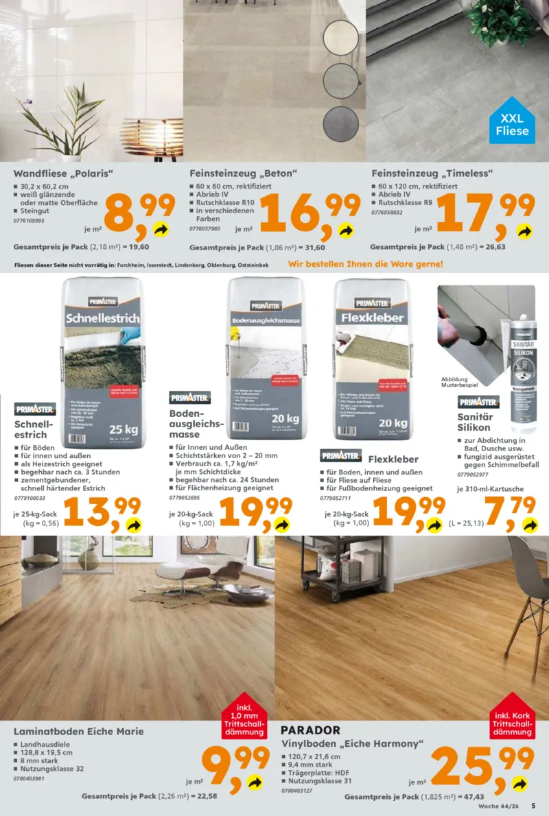 Globus Baumarkt Prospekt vom 26.10.2026, Seite 5