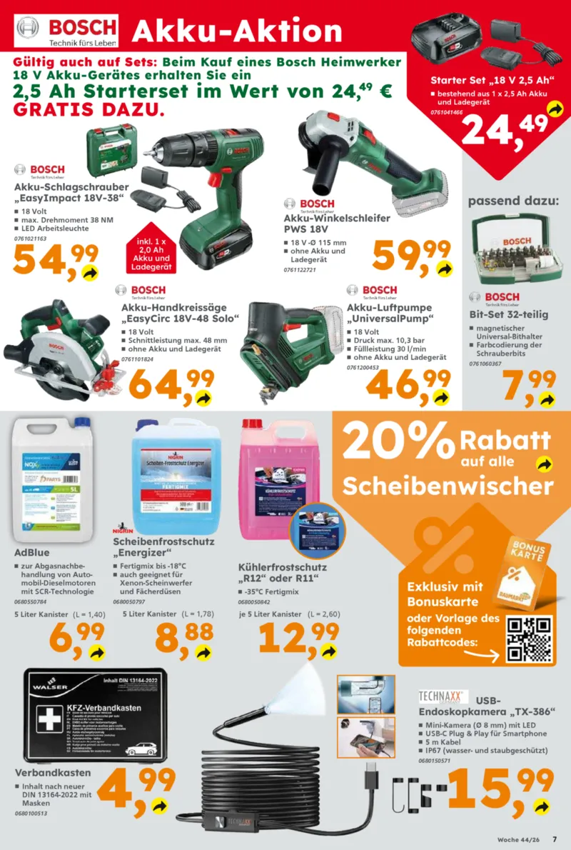Globus Baumarkt Prospekt vom 26.10.2026, Seite 7
