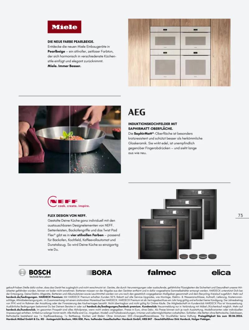 HARDECK Prospekt vom 01.09.2025, Seite 73