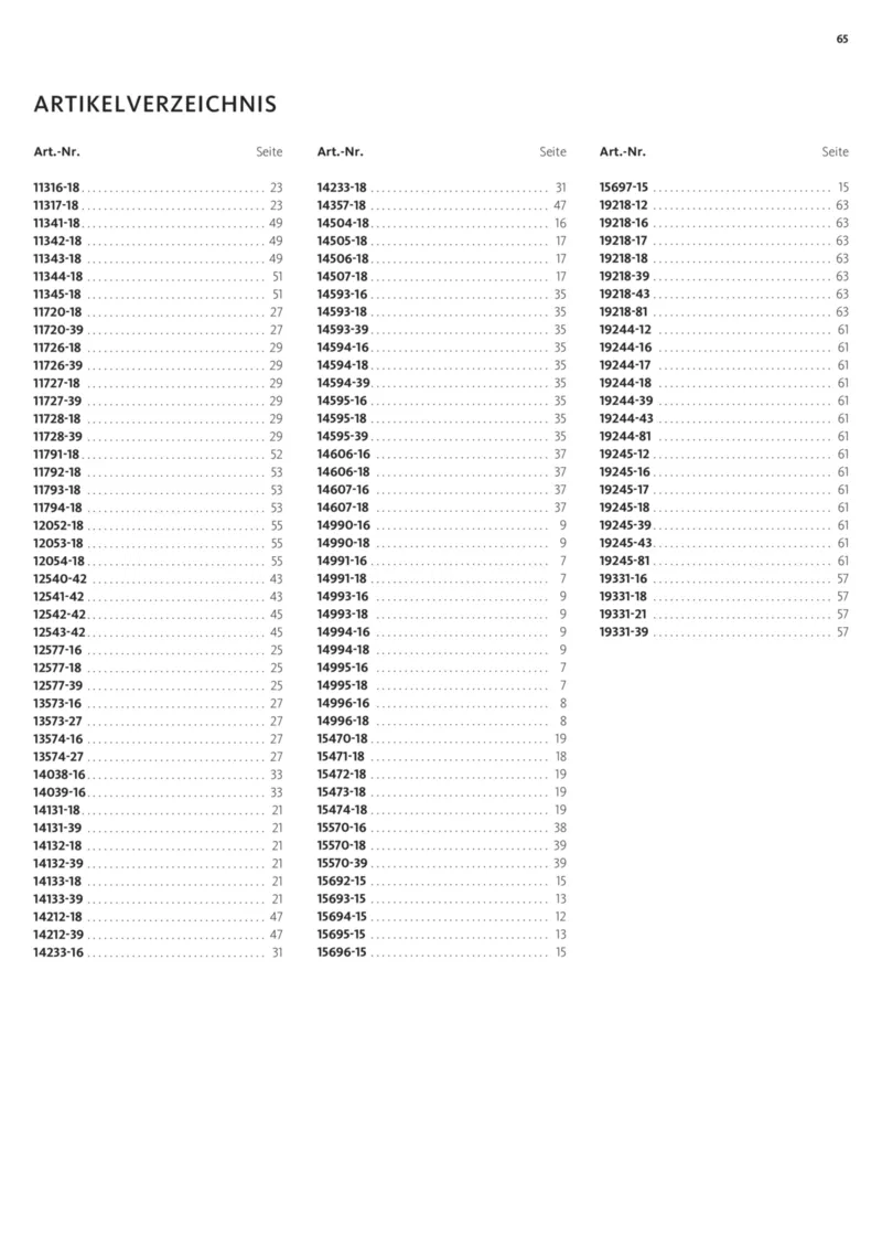 HARDECK Prospekt vom 03.11.2025, Seite 65