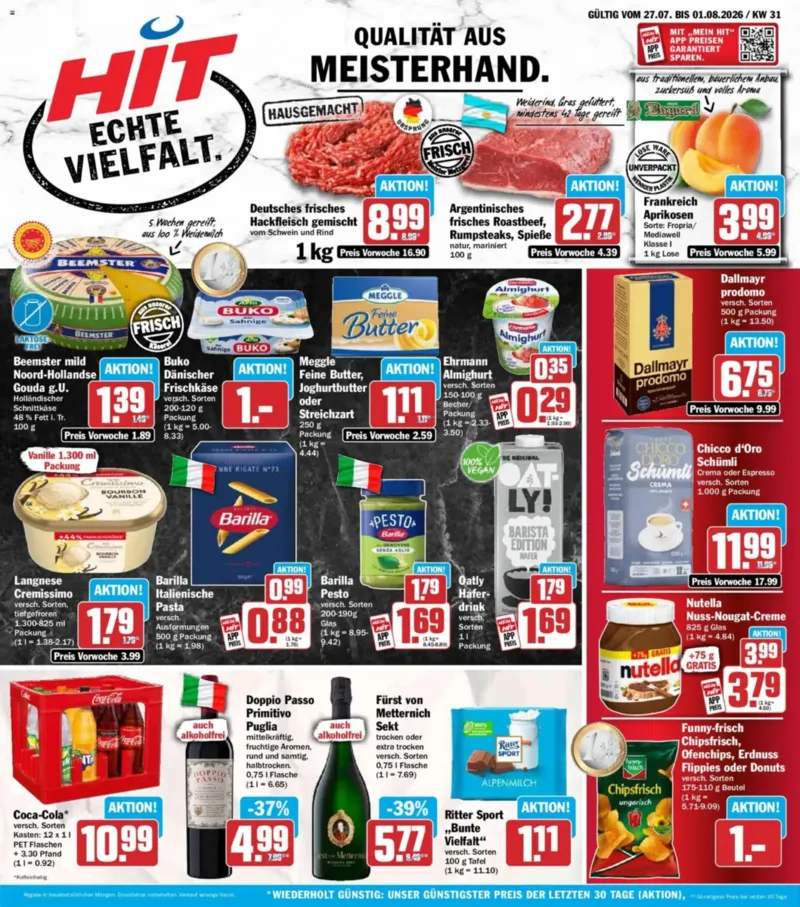HIT Prospekt vom 27.07.2026, Seite 1