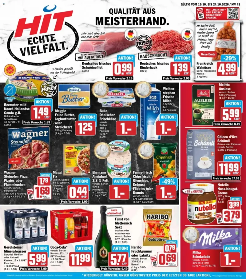 HIT Prospekt vom 19.10.2026, Seite 1