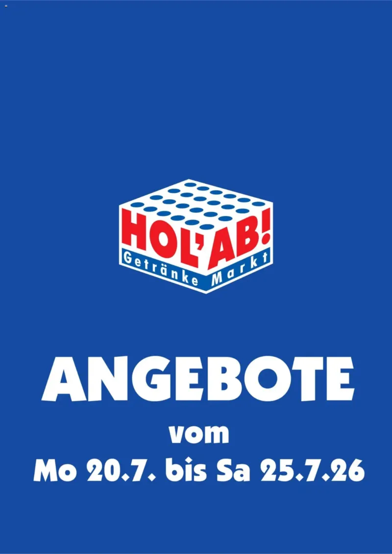 HOL'AB Prospekt vom 20.07.2026, Seite 1
