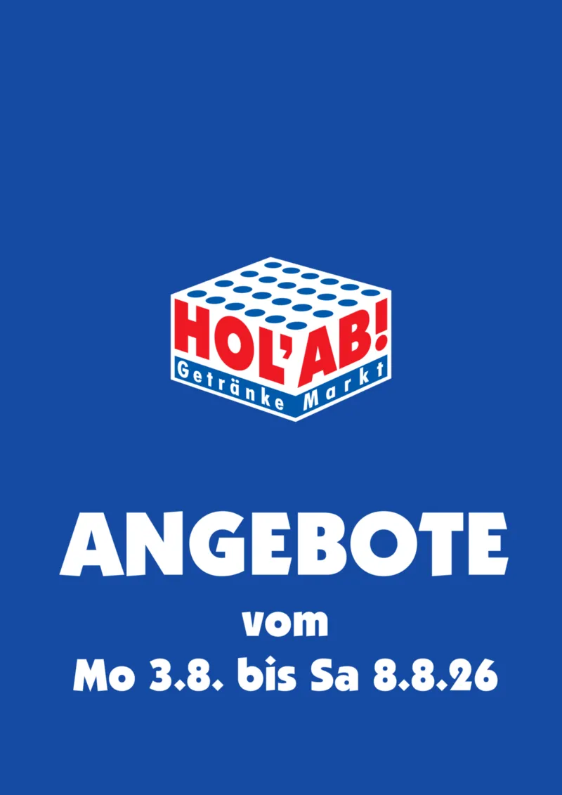 HOL'AB Prospekt vom 03.08.2026, Seite 1