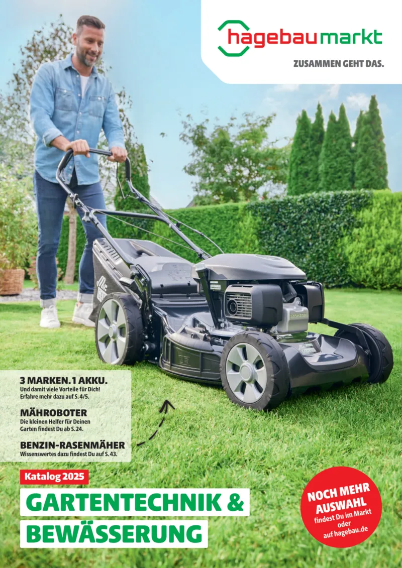 Hagebau Prospekt vom 01.03.2025, Seite 1