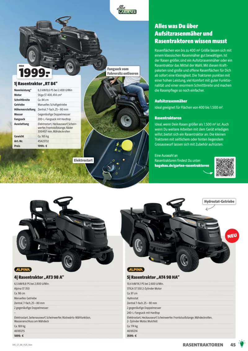 Hagebau Prospekt vom 01.03.2025, Seite 45