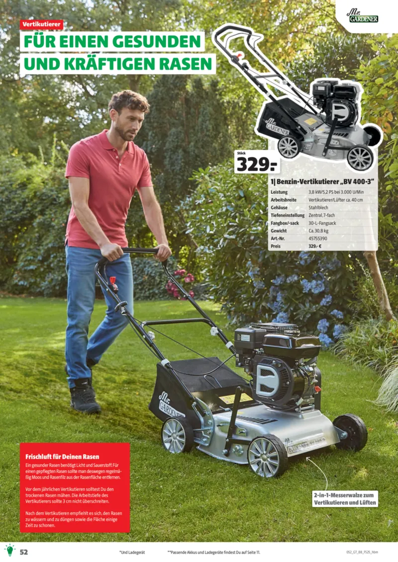 Hagebau Prospekt vom 01.03.2025, Seite 52