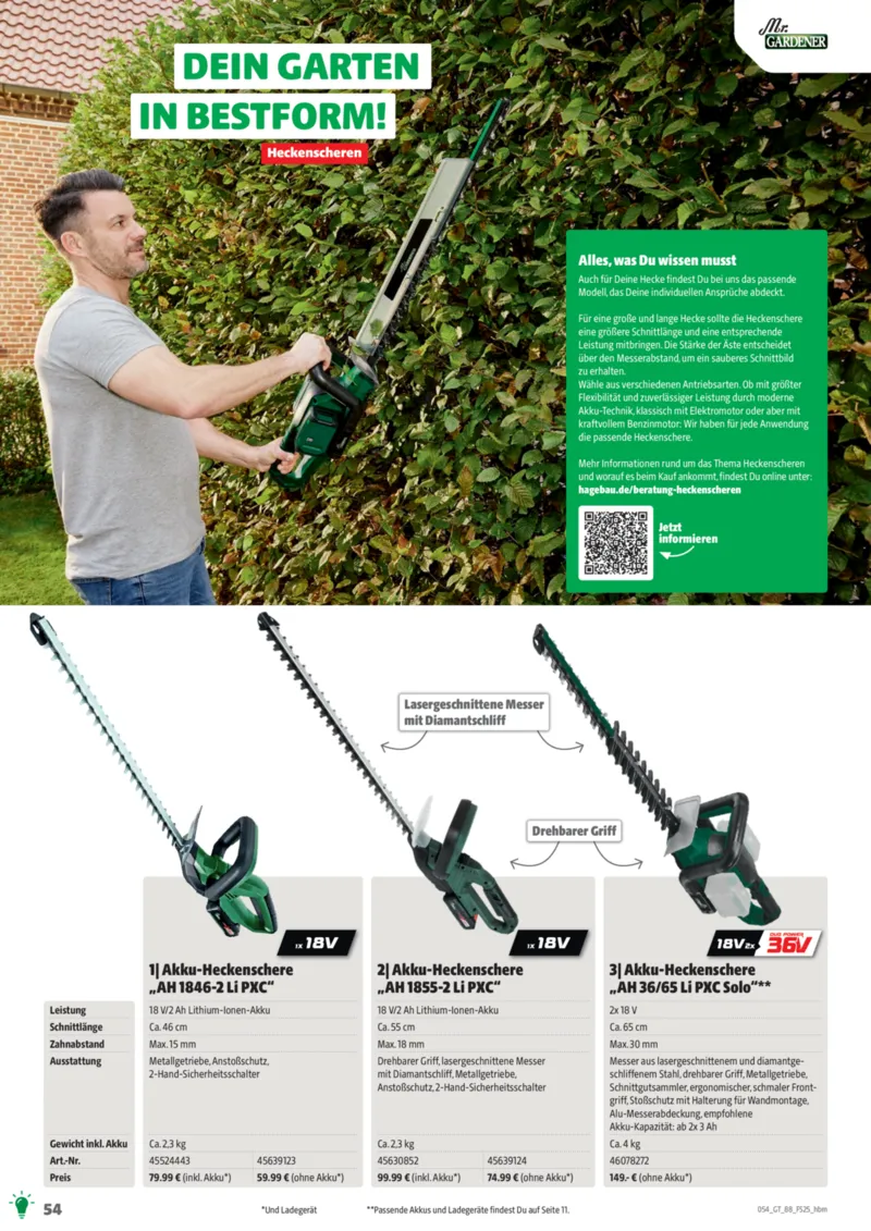 Hagebau Prospekt vom 01.03.2025, Seite 54