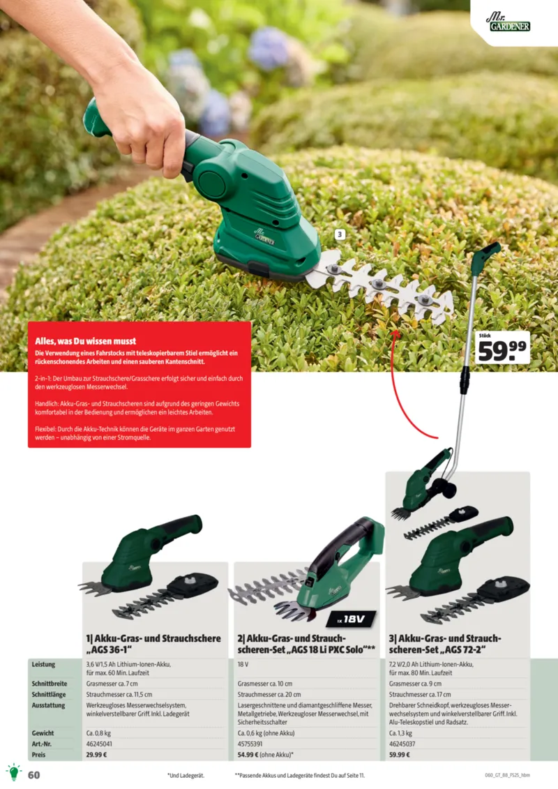 Hagebau Prospekt vom 01.03.2025, Seite 60