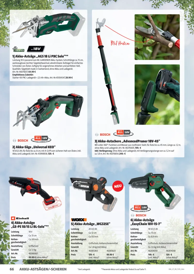 Hagebau Prospekt vom 01.03.2025, Seite 66