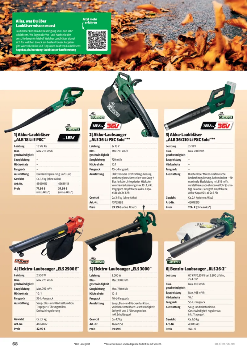 Hagebau Prospekt vom 01.03.2025, Seite 68