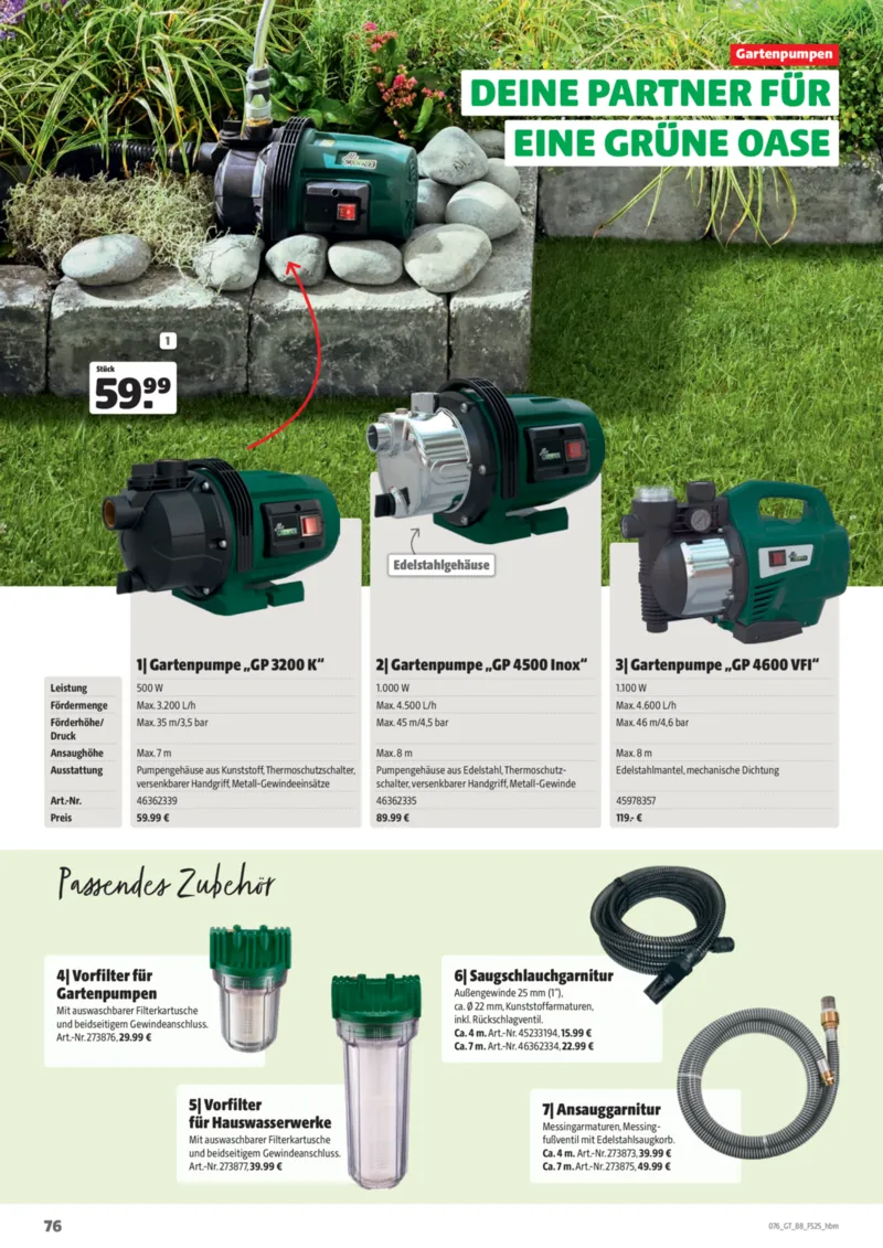 Hagebau Prospekt vom 01.03.2025, Seite 76