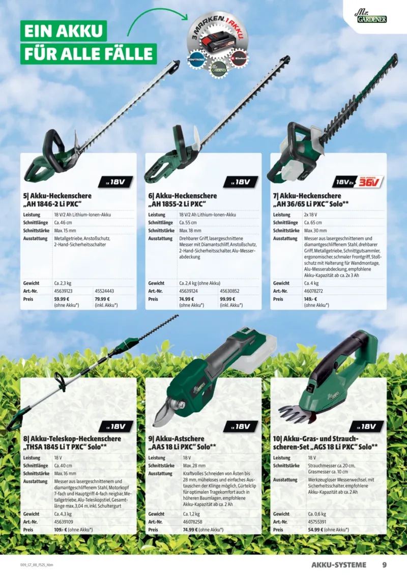 Hagebau Prospekt vom 01.03.2025, Seite 9