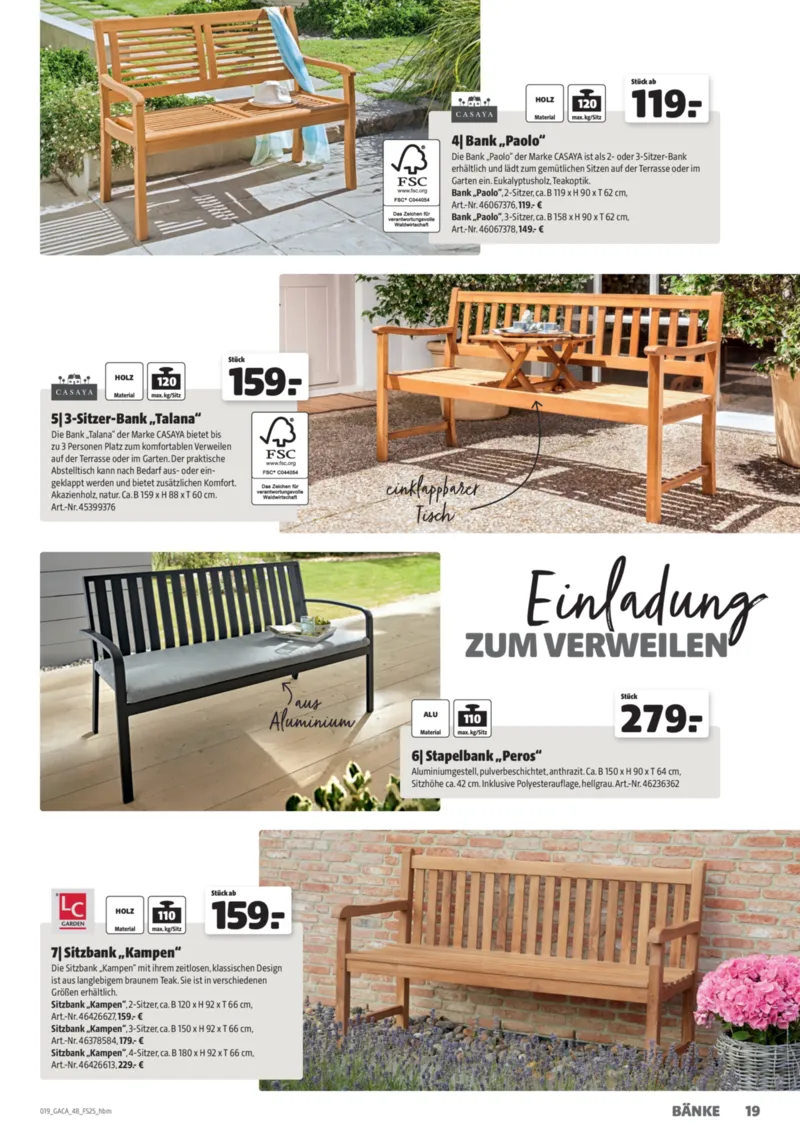 Hagebau Prospekt vom 01.03.2025, Seite 19