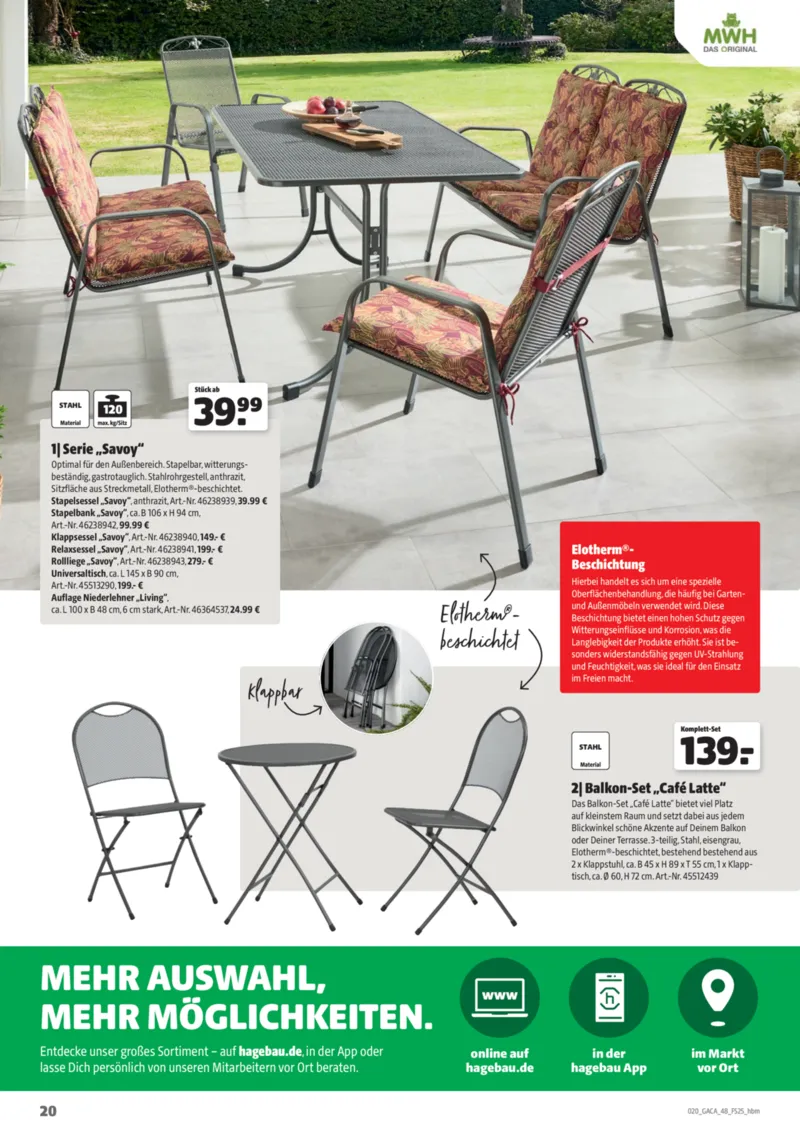 Hagebau Prospekt vom 01.03.2025, Seite 20