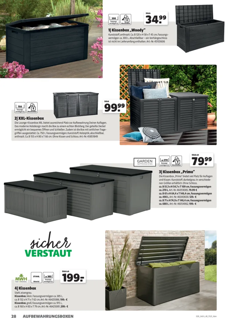 Hagebau Prospekt vom 01.03.2025, Seite 28