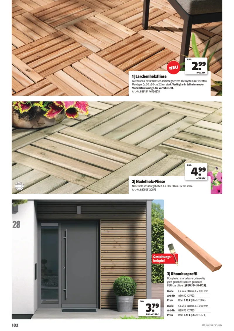 Hagebau Prospekt vom 01.03.2025, Seite 102