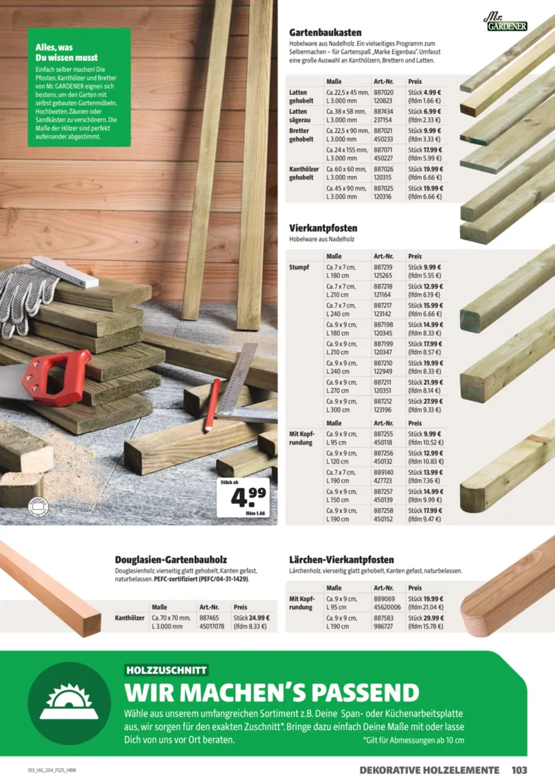 Hagebau Prospekt vom 01.03.2025, Seite 103