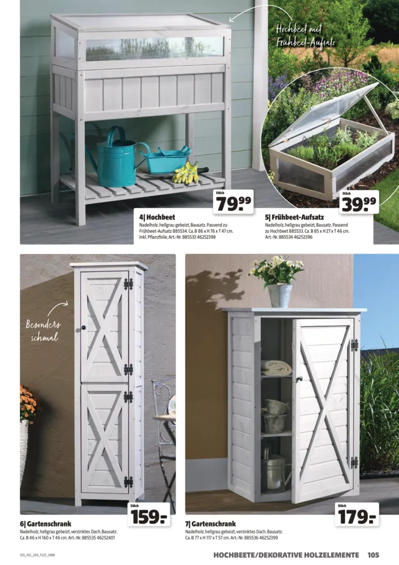 Hagebau Prospekt vom 01.03.2025, Seite 105