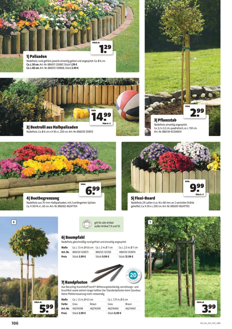 Hagebau Prospekt vom 01.03.2025, Seite 106