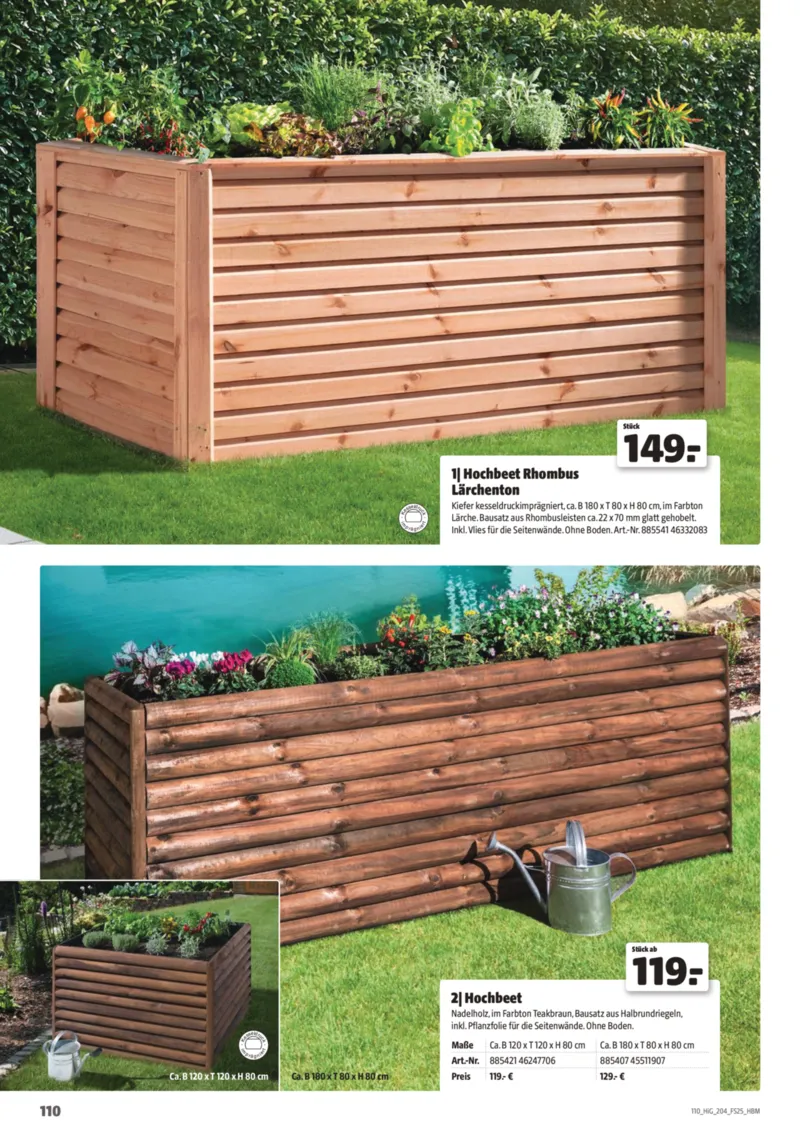 Hagebau Prospekt vom 01.03.2025, Seite 110