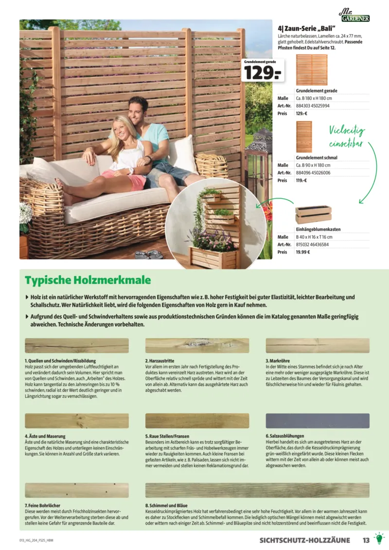 Hagebau Prospekt vom 01.03.2025, Seite 13