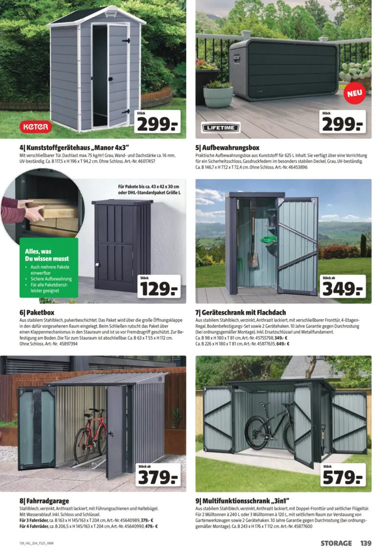 Hagebau Prospekt vom 01.03.2025, Seite 139