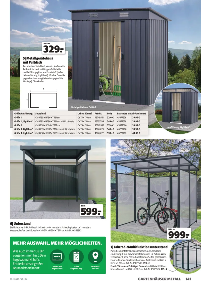 Hagebau Prospekt vom 01.03.2025, Seite 141