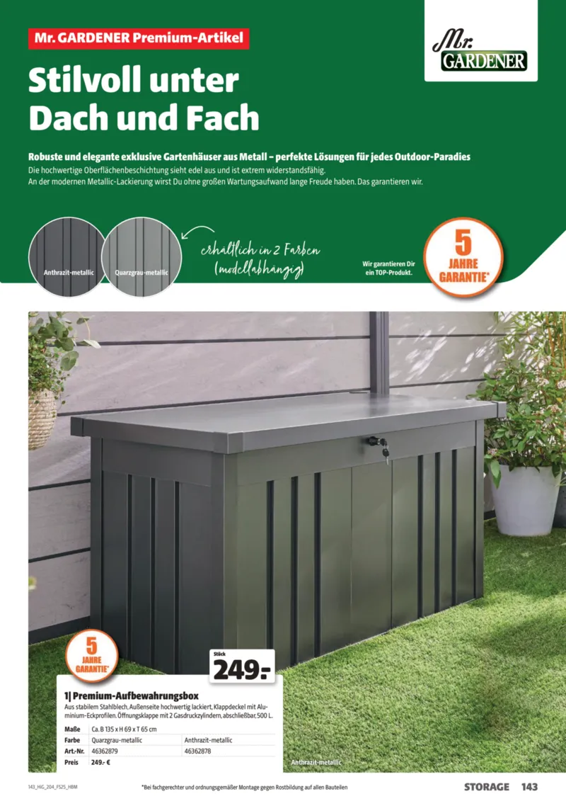 Hagebau Prospekt vom 01.03.2025, Seite 143