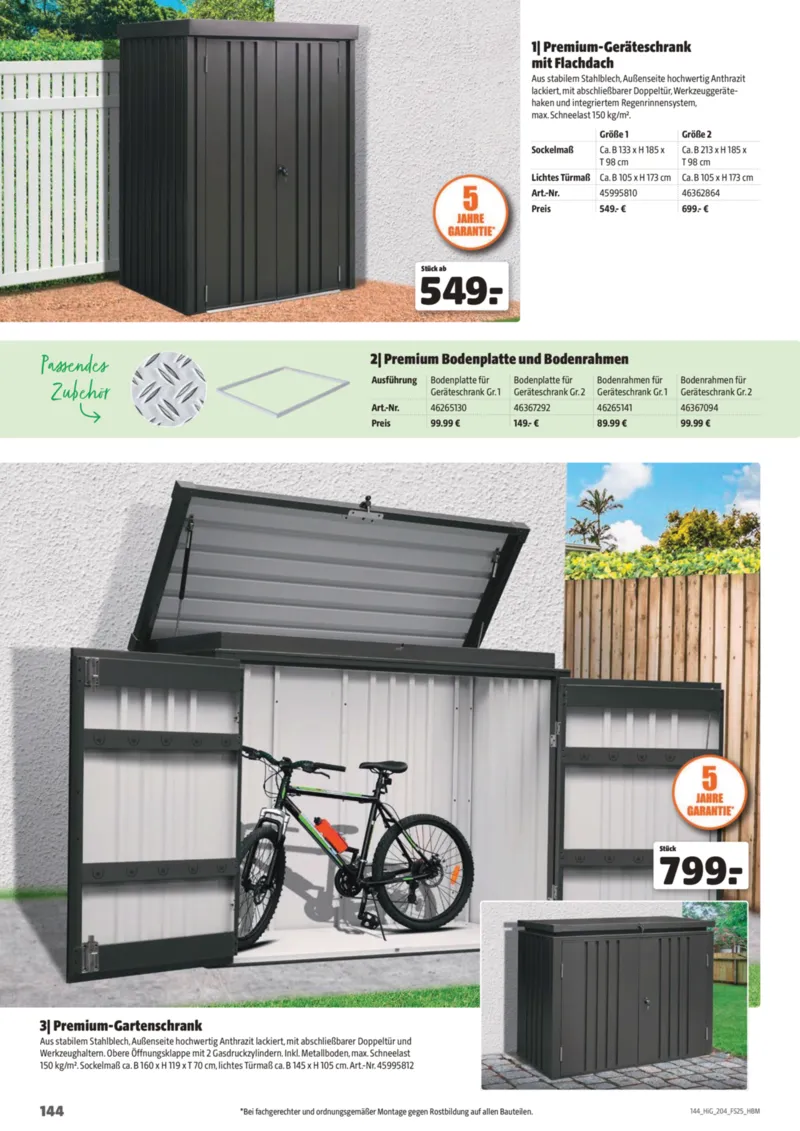 Hagebau Prospekt vom 01.03.2025, Seite 144