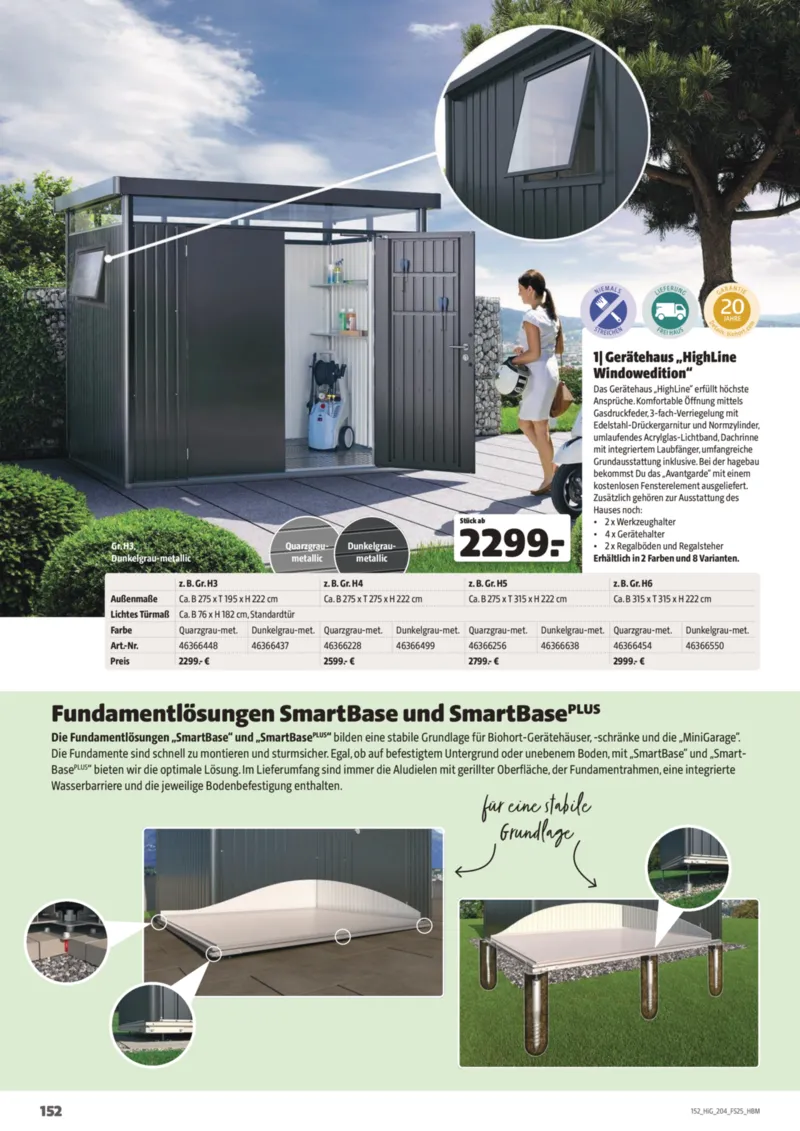 Hagebau Prospekt vom 01.03.2025, Seite 152