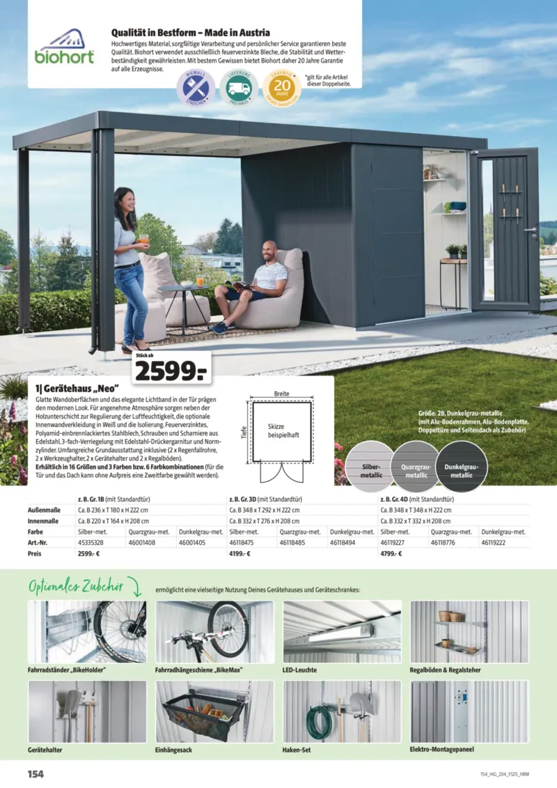 Hagebau Prospekt vom 01.03.2025, Seite 154