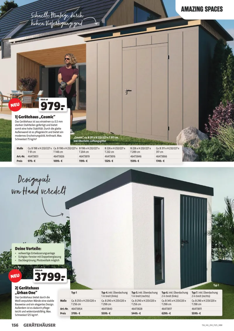 Hagebau Prospekt vom 01.03.2025, Seite 156