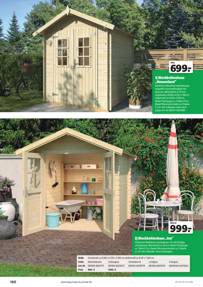 Hagebau Prospekt vom 01.03.2025, Seite 160