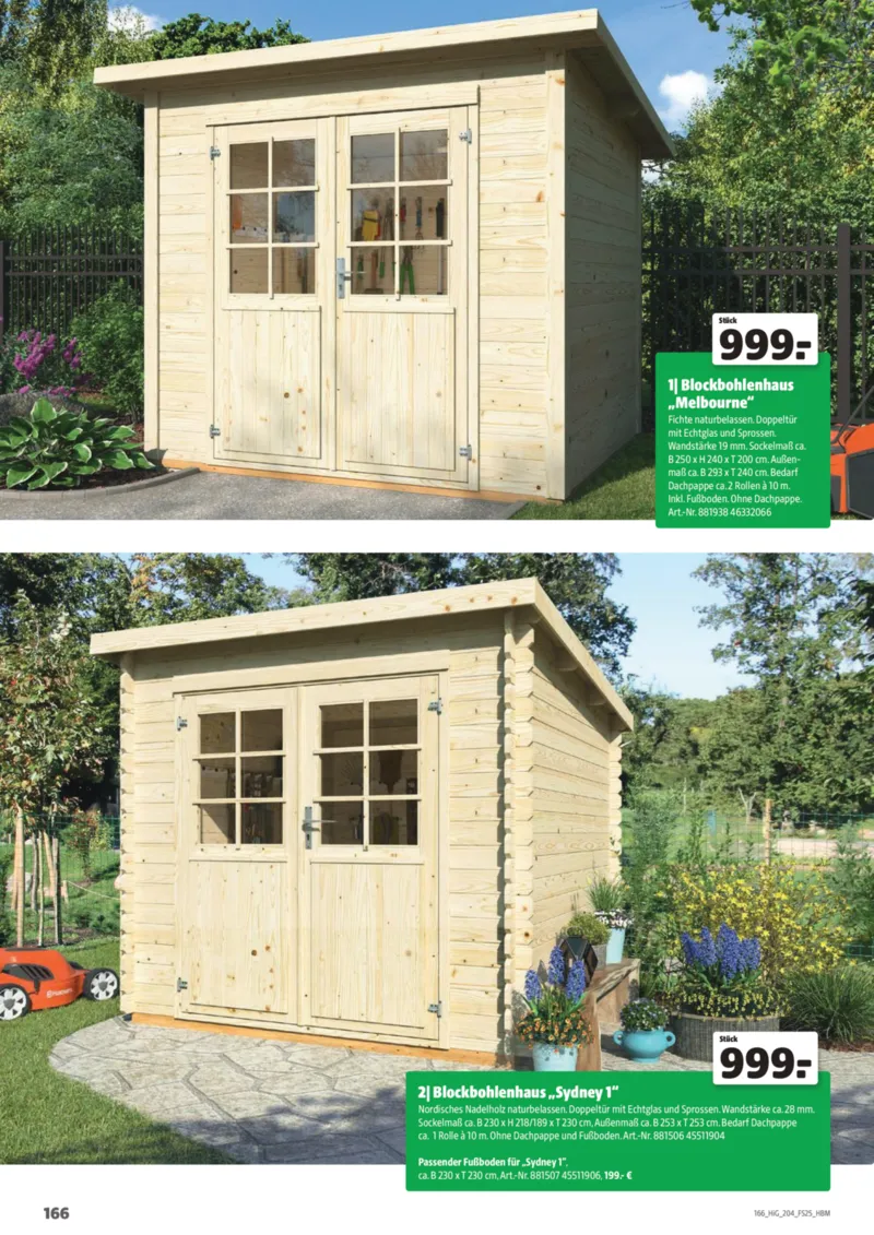 Hagebau Prospekt vom 01.03.2025, Seite 166