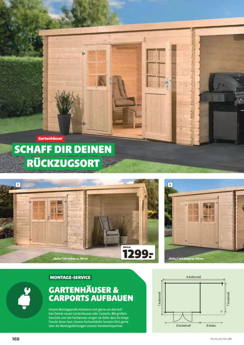 Hagebau Prospekt vom 01.03.2025, Seite 168